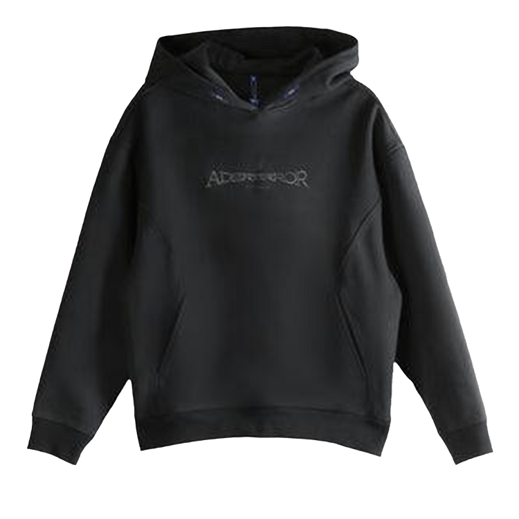 Ader Error Logo Loose Hoodies 'Noir'