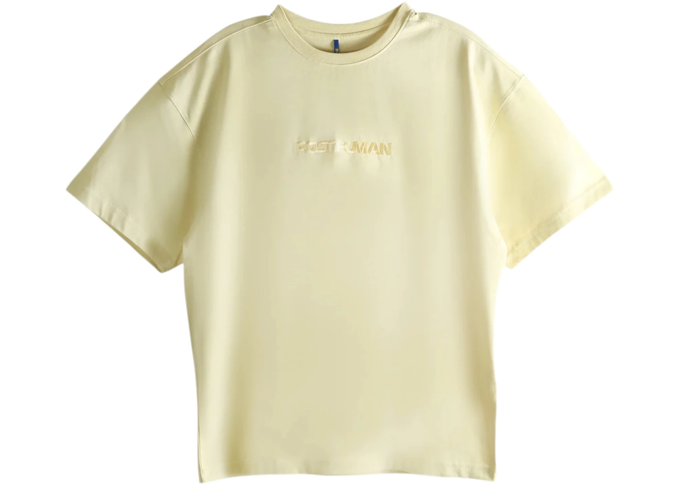 ADER error Solid Color Short Sleeved T-shirt Yellow