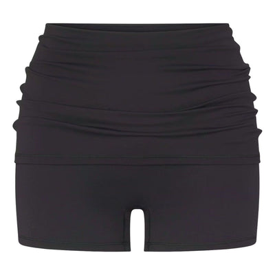(WMNS) Nike x SKIMS Matte 3" Foldover Short 'Obsidian'