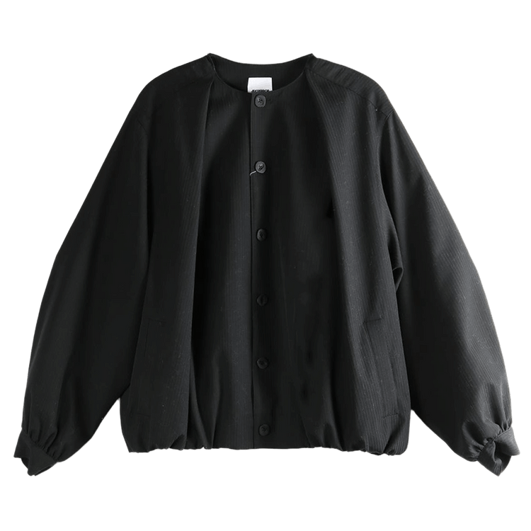 Ader Error Simple Yet Sophisticated Coat 'Noir'