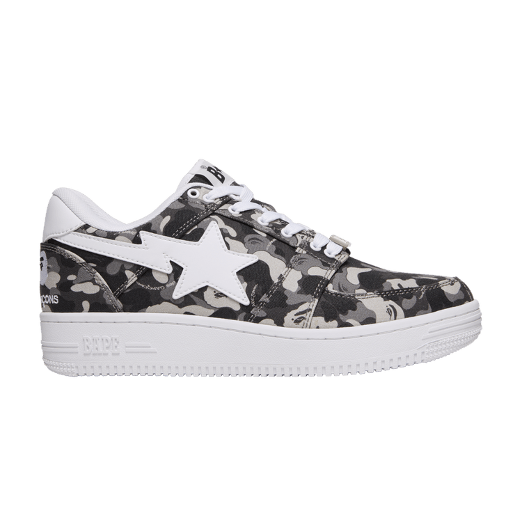 Comme des Garçons x Bapesta Low 'White Camo'