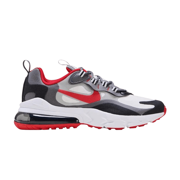 Nike Air Max 270 React GS 'University Red Iron Grey'