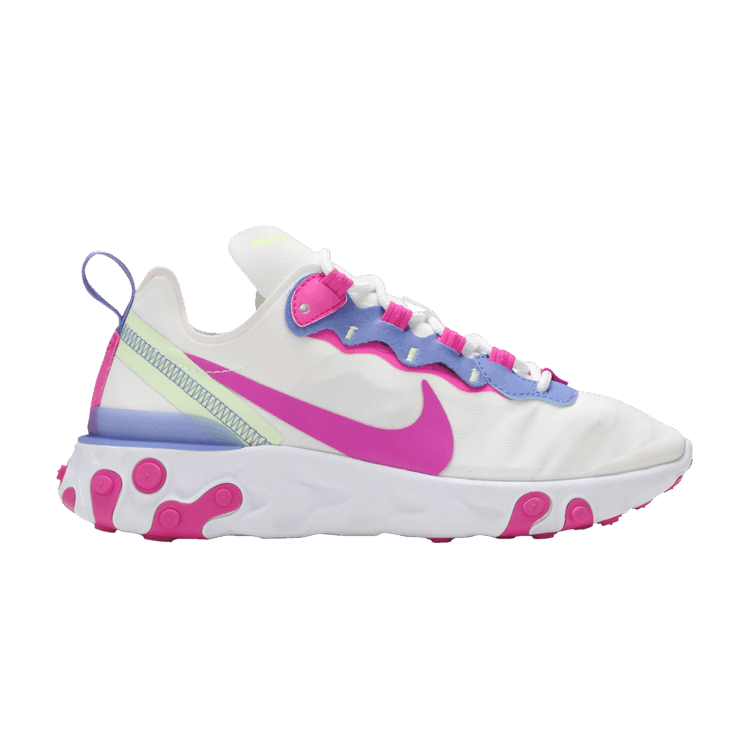 Nike Wmns React Element 55 'White Fire Pink'