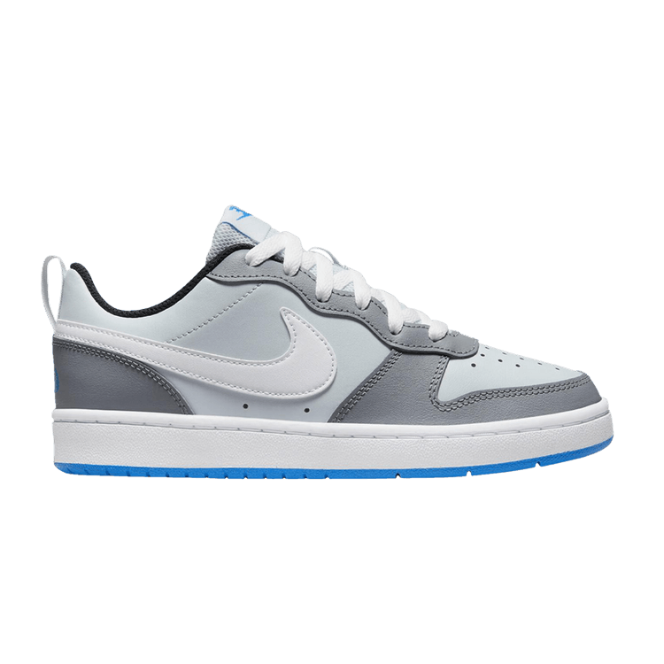Nike Court Borough Low 2 SE GS 'Pure Platinum Photo Blue'
