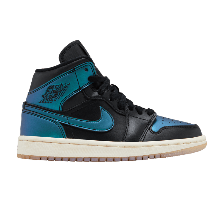 Wmns Air Jordan 1 Mid 'Metallic Turquoise'