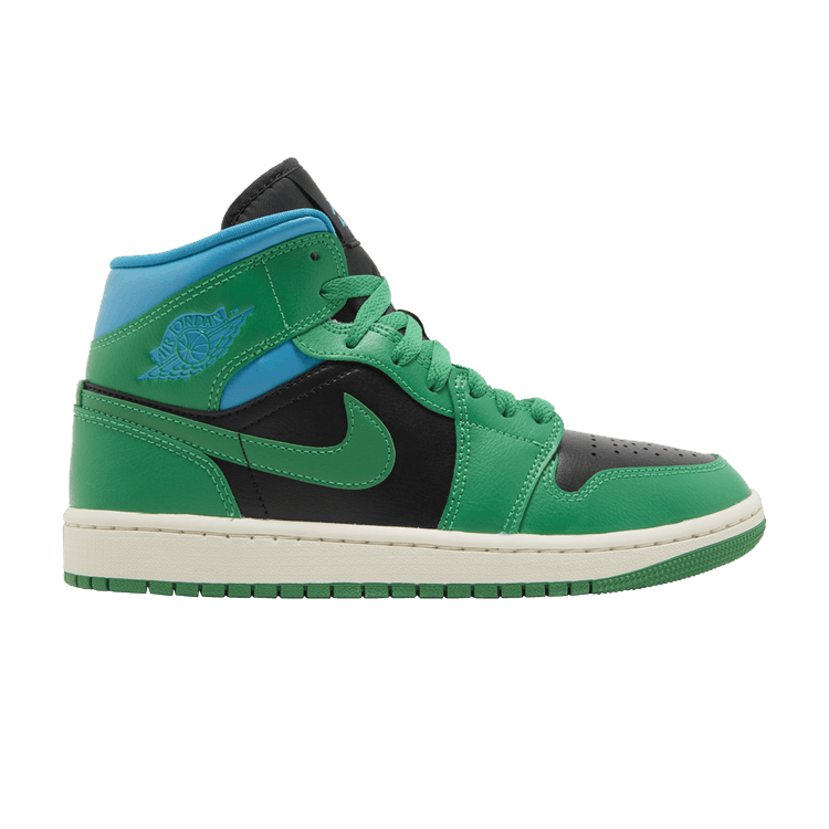 Wmns Air Jordan 1 Mid 'Lucky Green Aquatone'