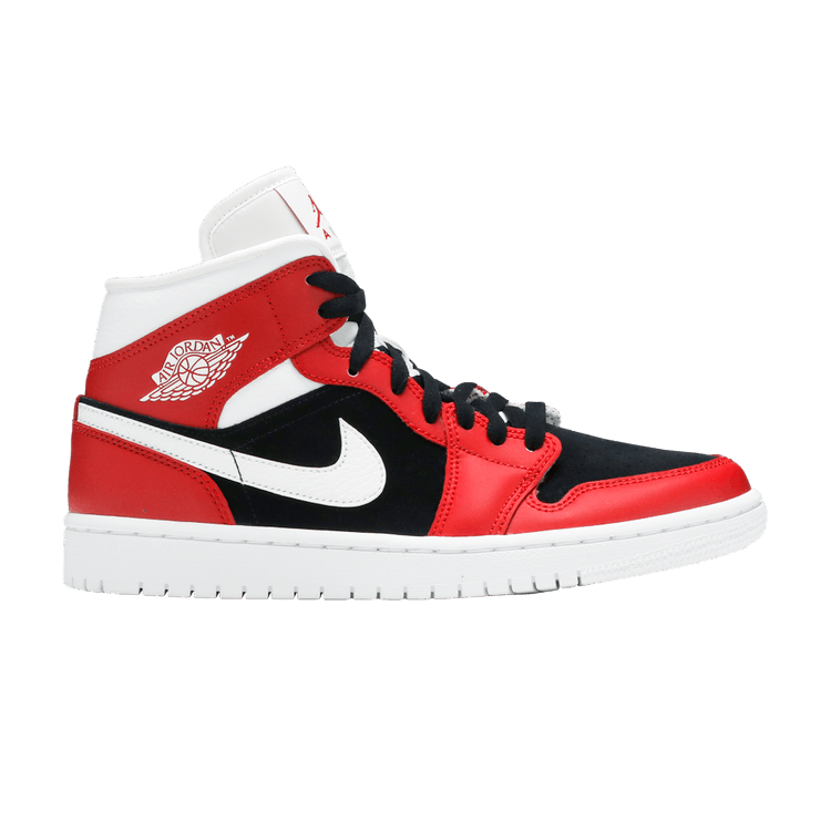 Wmns Air Jordan 1 Mid 'Gym Red Black'