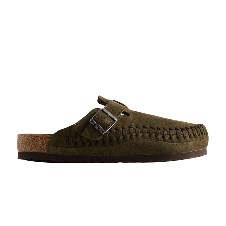 Kith x Birkenstock Boston Braided 'Thyme'