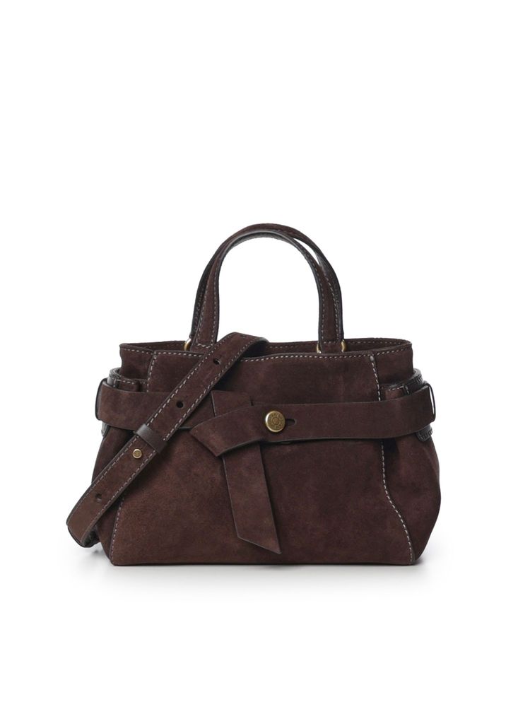 Gianni Chiarini Belted Top Handle Shoulder Bag