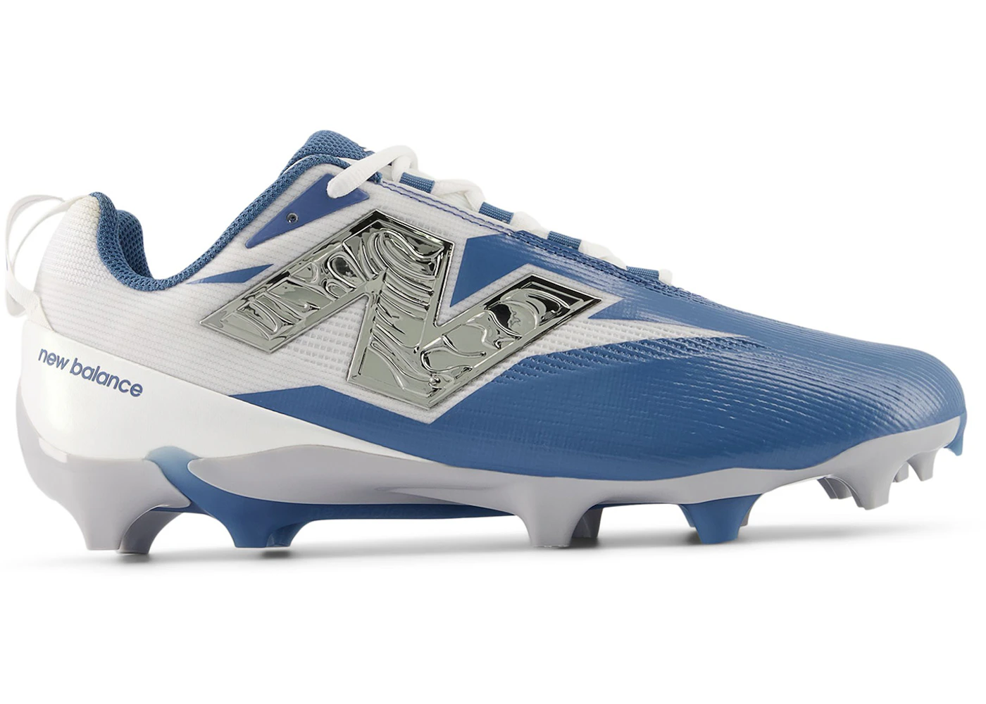 New Balance BurnX5 Liquid Silver White Silver Shoreline Blue