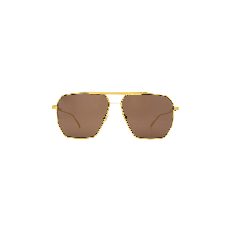 Bottega Veneta Sunglasses 'Gold/Brown'