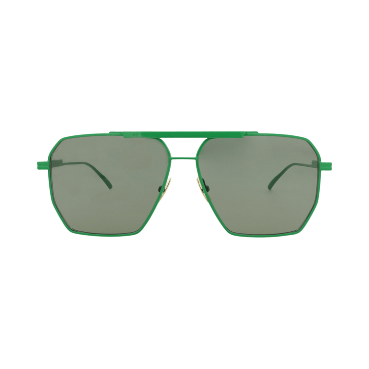 Bottega Veneta Aviator Sunglasses 'Green'