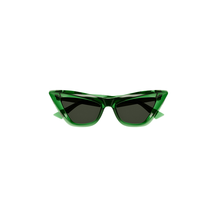 Bottega Veneta Cat Eye Frame Sunglasses 'Green'