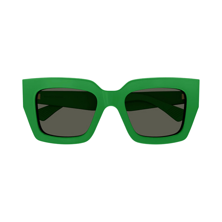 Bottega Veneta Square Sunglasses 'Green'