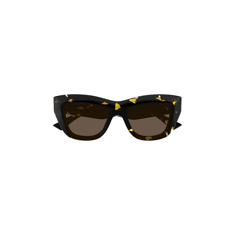 Bottega Veneta Cat Eye Frame Sunglasses 'Havana'