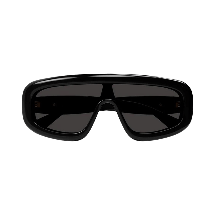Bottega Veneta Bombe Shield Sunglasses 'Black/Grey'