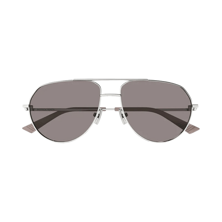 Bottega Veneta Aviator Sunglasses 'Silver'