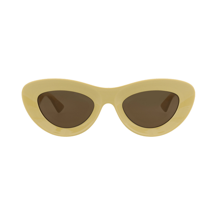 Bottega Veneta Cat Eye Sunglasses 'Yellow/Brown'