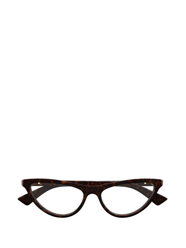 Bottega Veneta Eyewear Cat Eye Fame Glasses