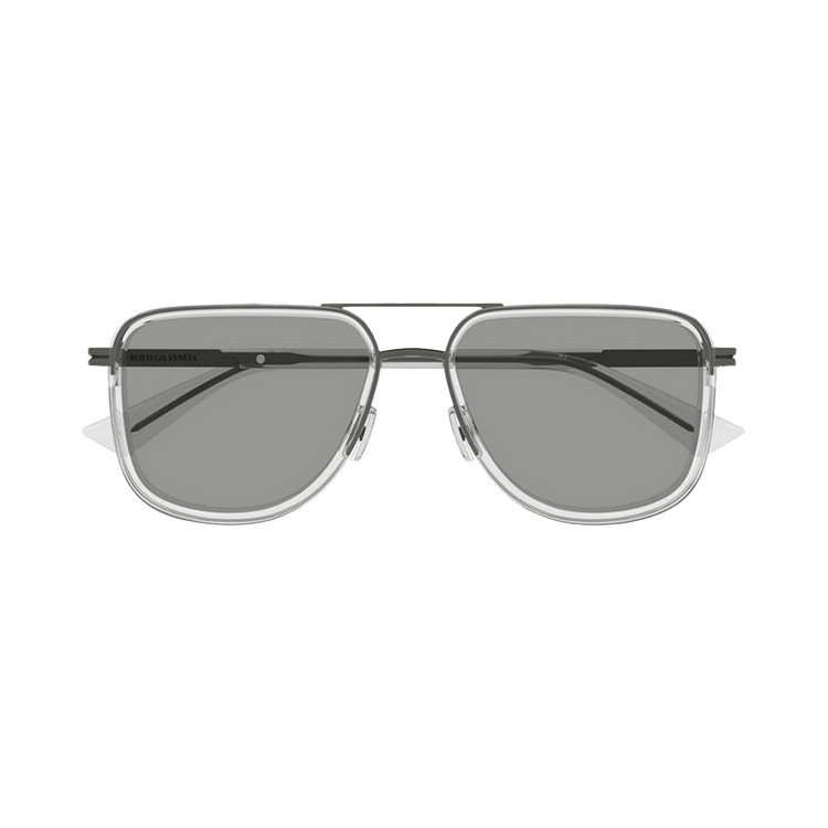 Bottega Veneta Aviator Sunglasses 'Metal/Grey'