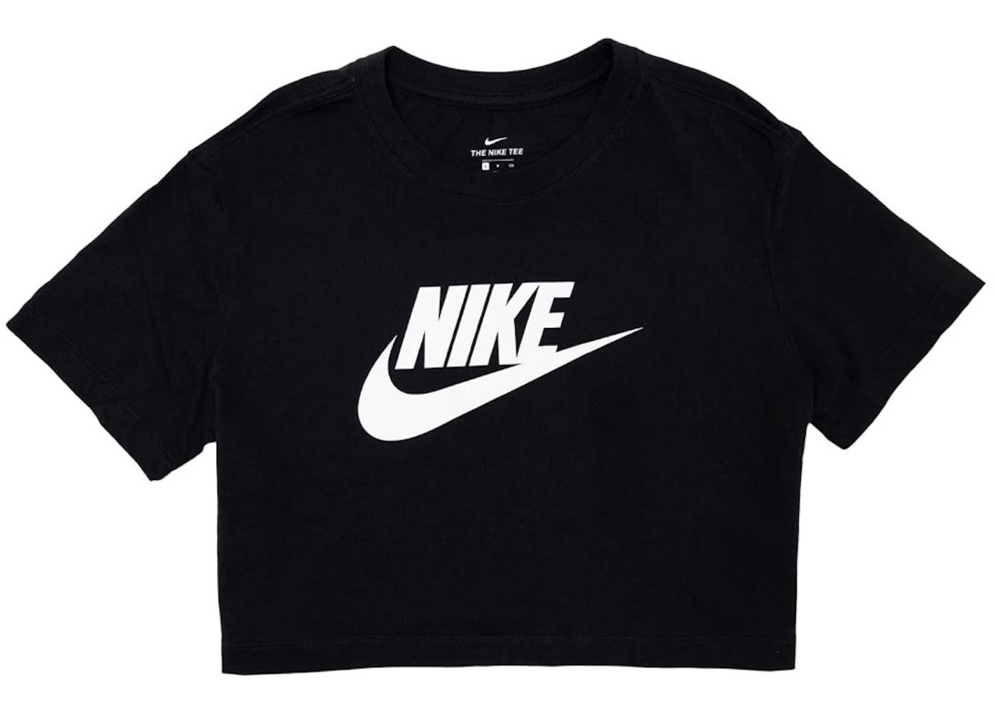 Nike Sportswear Women's Essential Cropped T-shirt Black