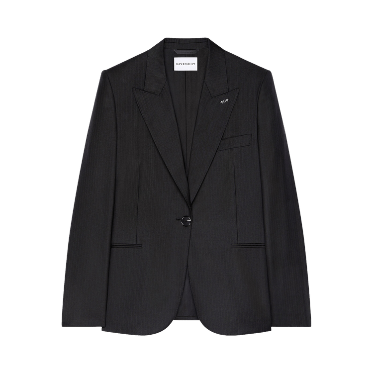 Givenchy Single Breasted Jacket 'Grey Mix'