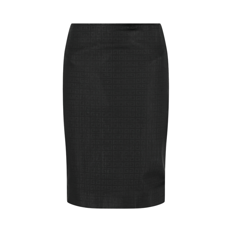 Givenchy Embossed 4G Logo Mini Skirt 'Black'