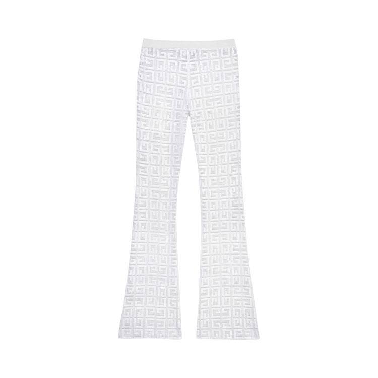 Givenchy Wide Leg 4G Pant 'White'