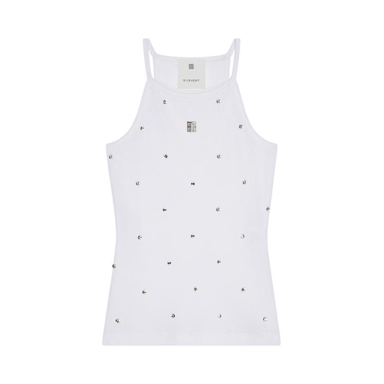 Givenchy Fitted Tank Top 'White'