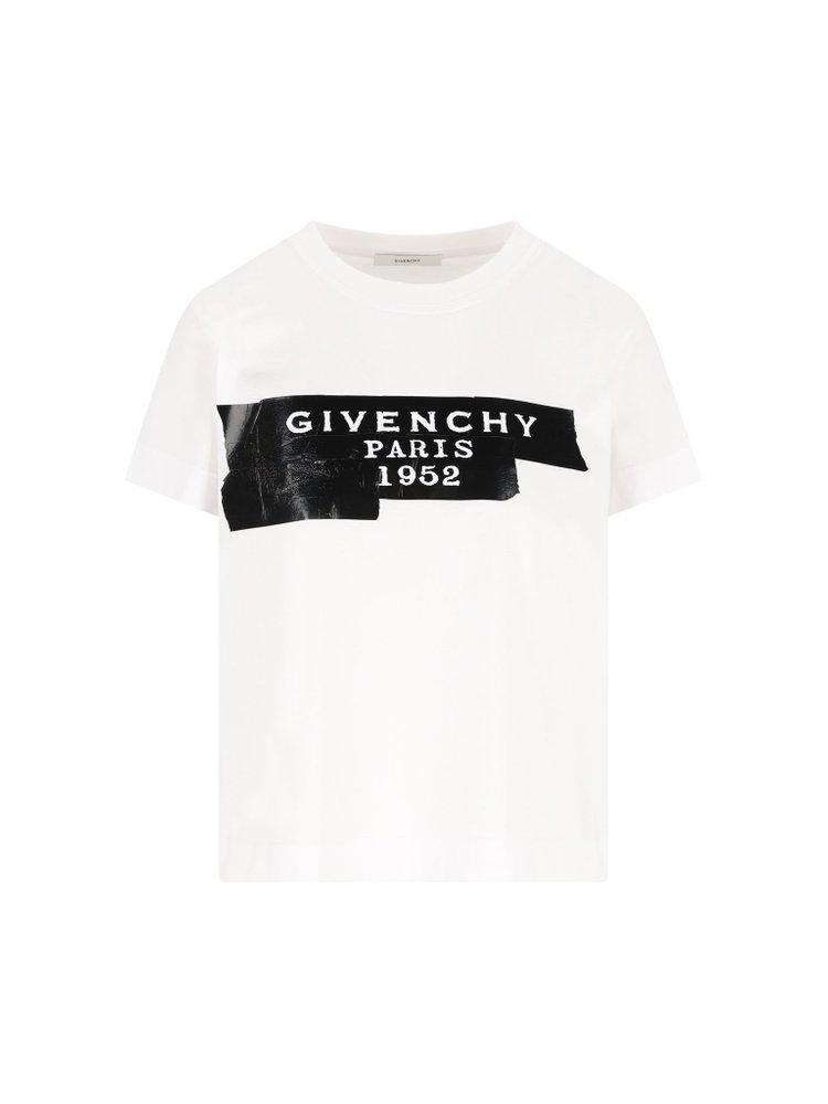 Givenchy Logo Printed Crewneck T-Shirt