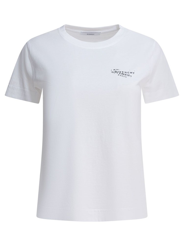 Givenchy Logo Printed Crewneck T-Shirt
