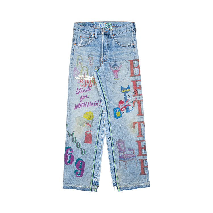 *Better With Age Harrison Double Wide Denim Pants 'Indigo'