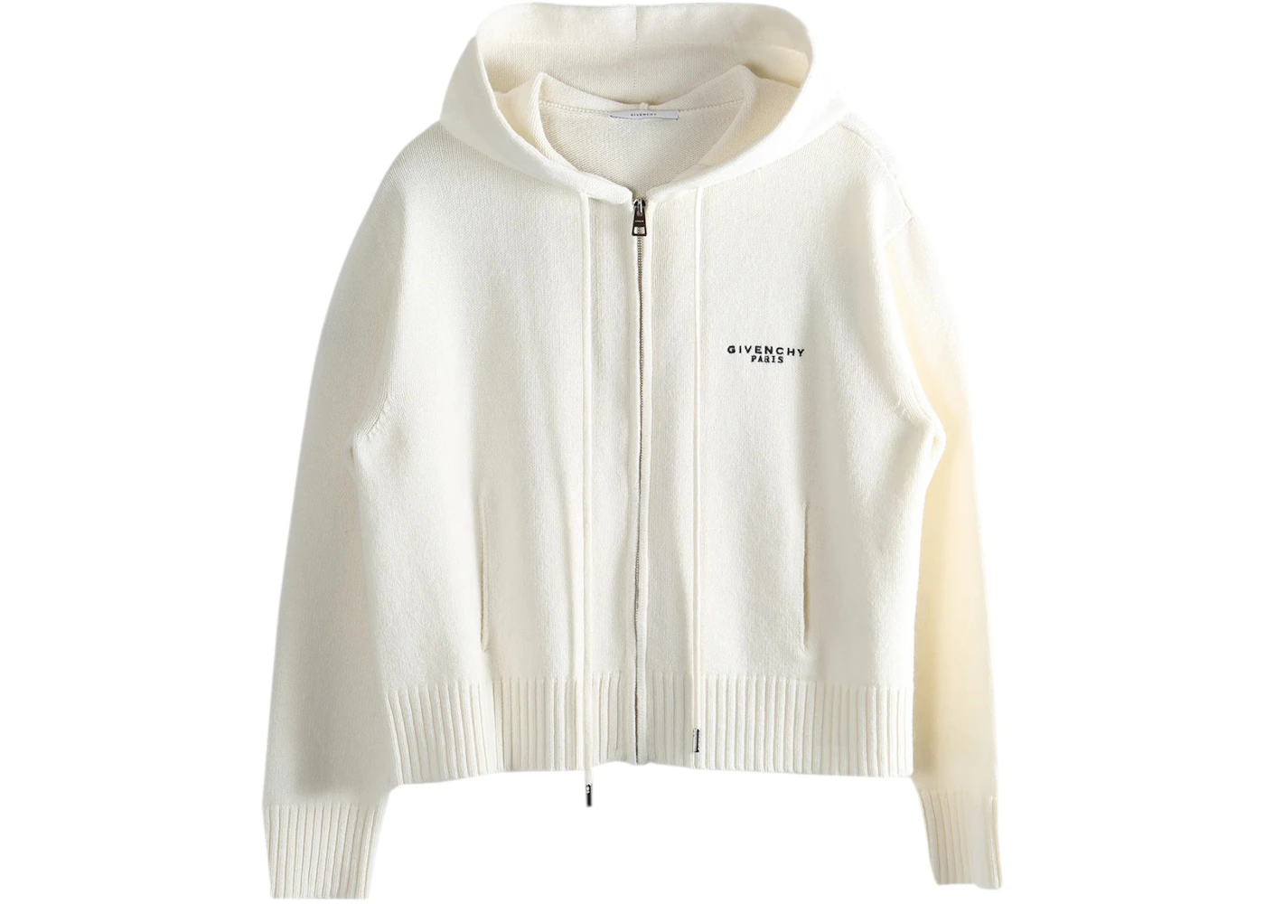 Givenchy Women's Zip Up Cardigan Ivory