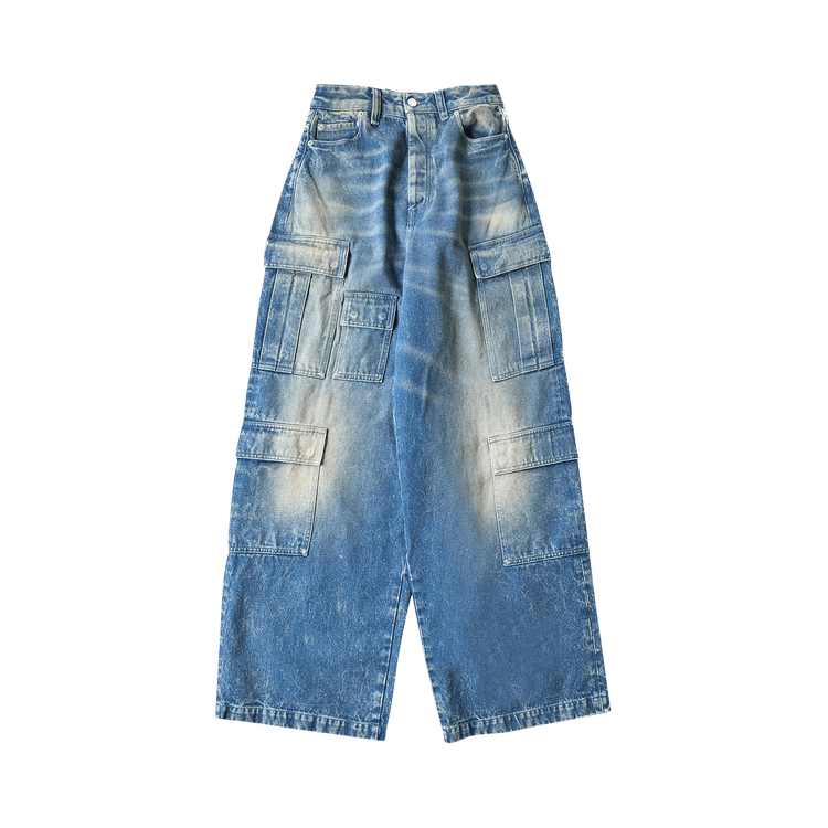 Ambush Denim Cargo Pants 'Blue'