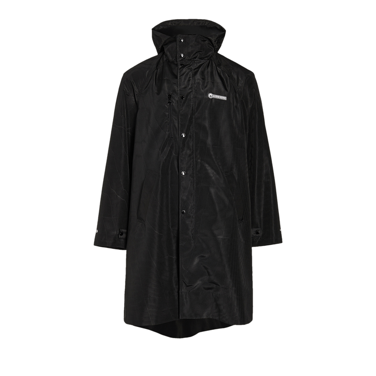 Marine Serre Moire Windbreaker 'Black'