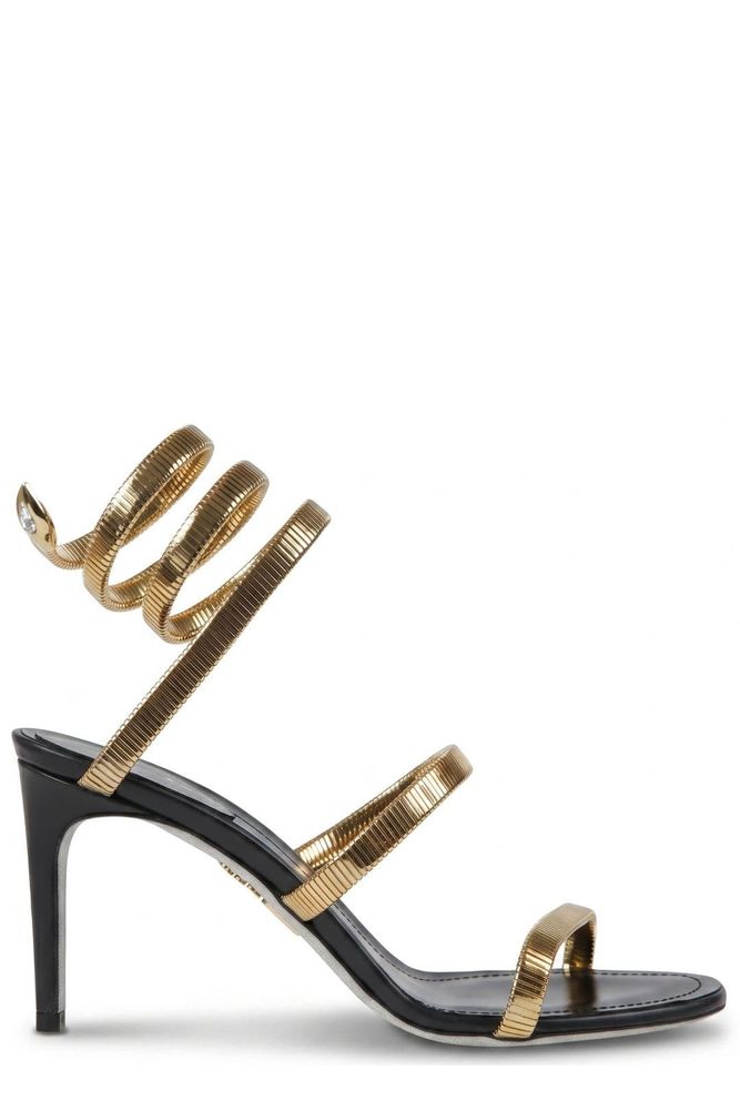 Rene Caovilla Juniper Spiral-Heel Sandals