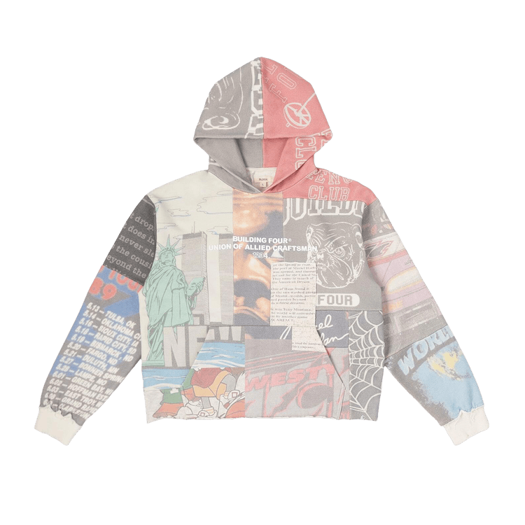 BLDG4 Brick Hoodie 'Antique White'