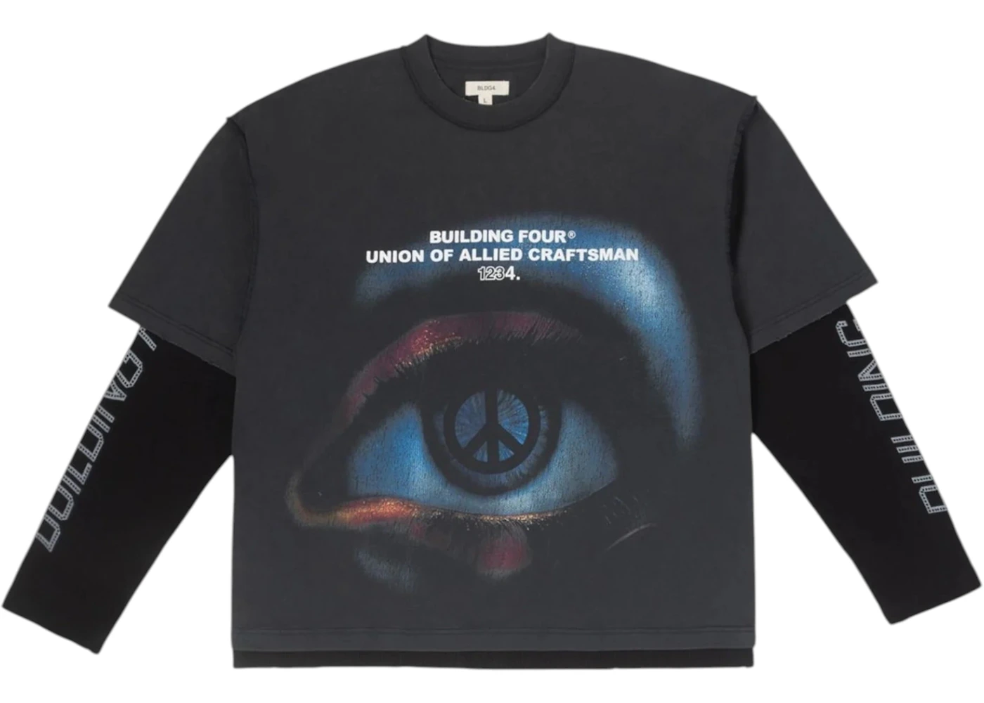 BLDG4 Joisted SS Knit T-shirt Black