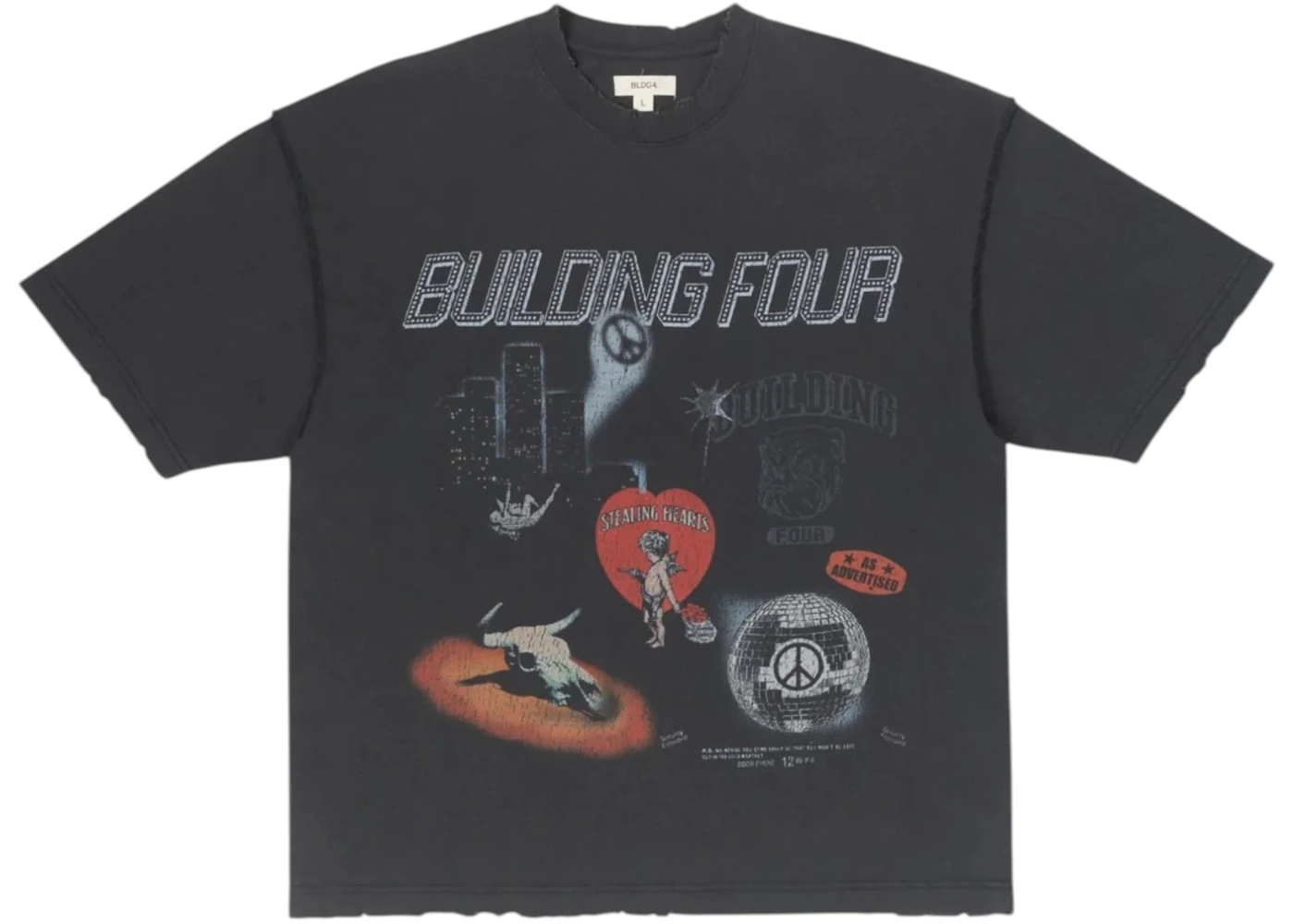 BLDG4 Precast SS Knit T-shirt Black