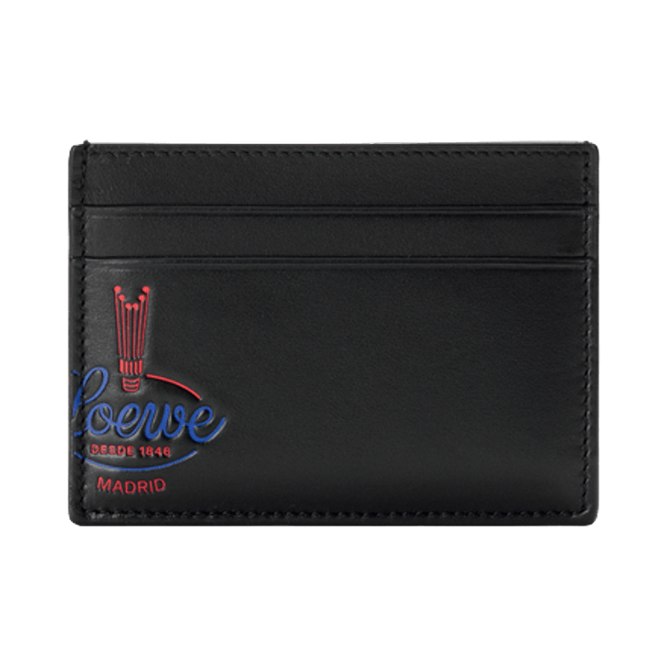 Loewe Plain Cardholder Crown 'Black'