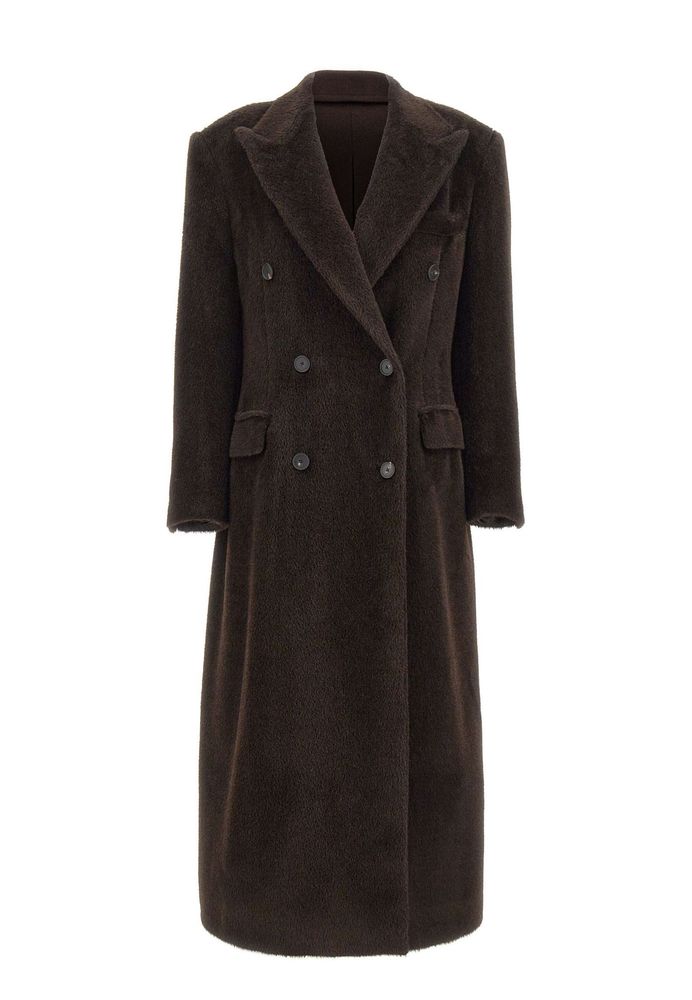 Tagliatore Caitlyn Double-Breasted Long Coat