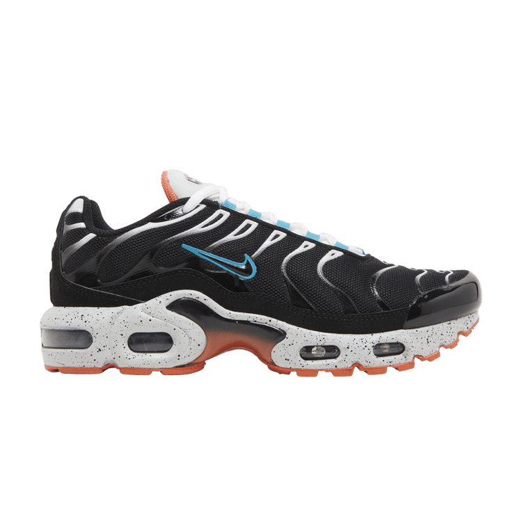 Nike Air Max Plus GS 'Black Turf Orange Speckled'
