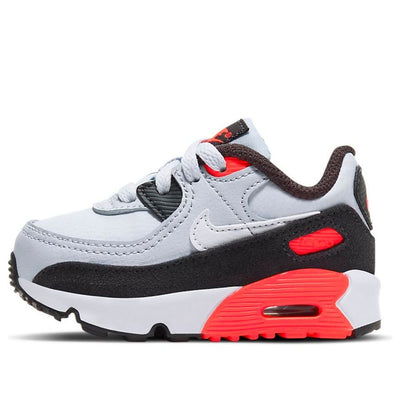 (TD) Nike Air Max 90 Running Shoes Grey/Red/Black