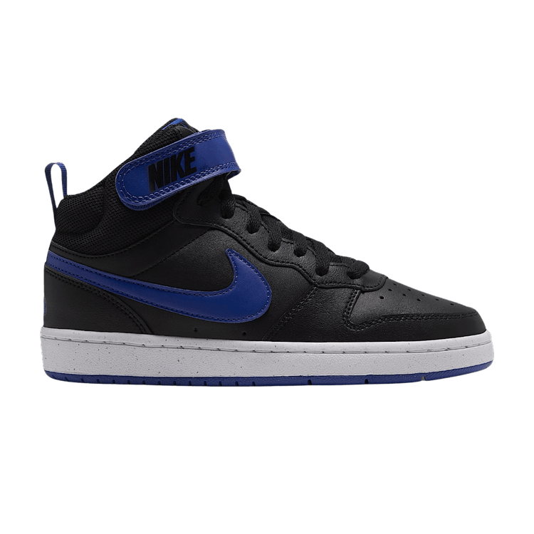 Nike Court Borough Mid 2 GS 'Black Game Royal'