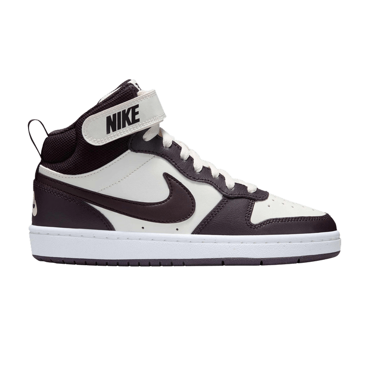 Nike Court Borough Mid 2 GS 'Burgundy White'