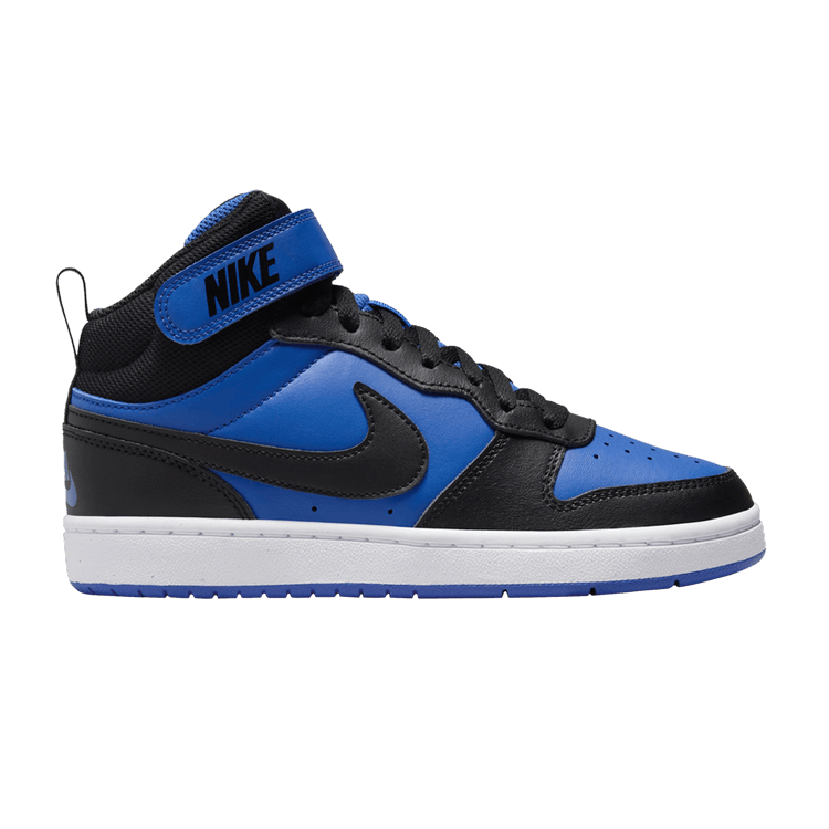 Nike Court Borough Mid 2 GS 'Black Game Royal'