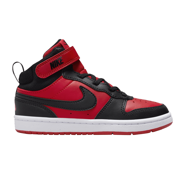 Nike Court Borough Mid PS 'Black University Red'
