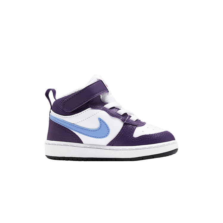 Nike Court Borough Mid 2 TD 'White Eggplant'