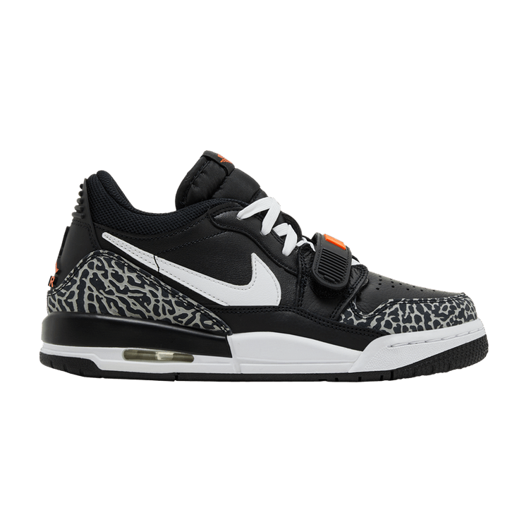 Air Jordan Legacy 312 Low GS 'Black White Safety Orange'
