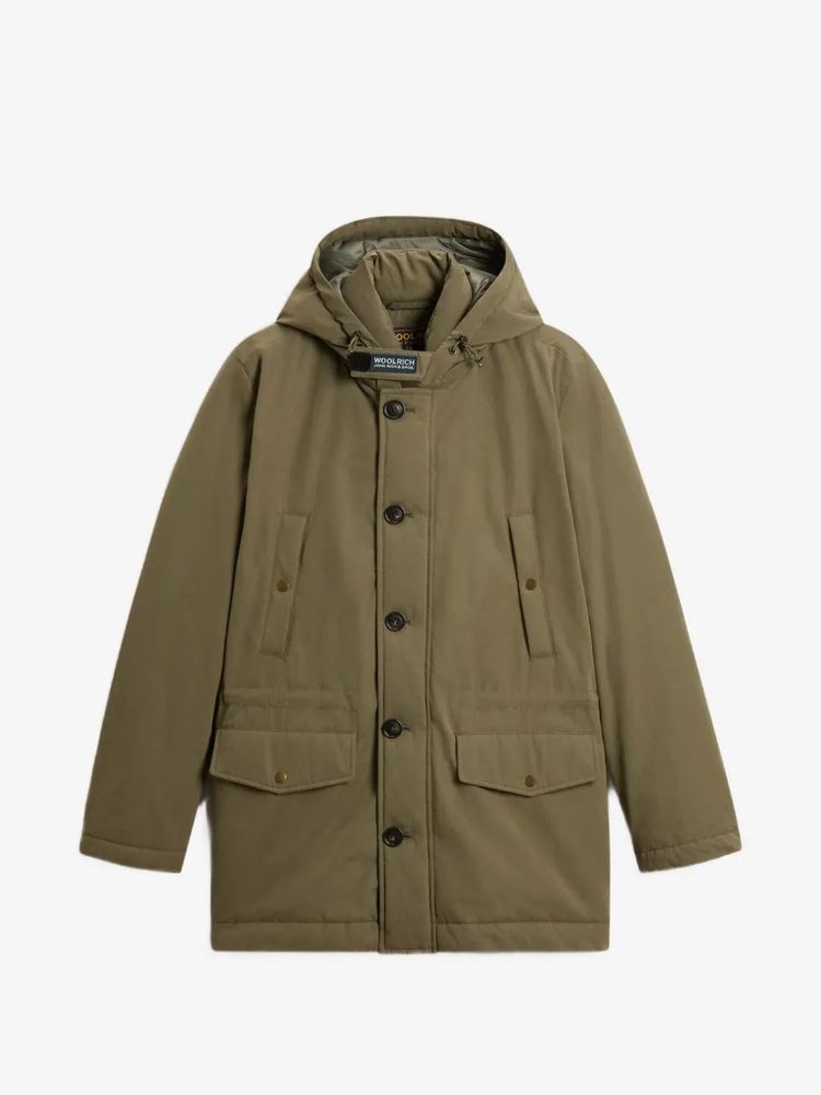 Woolrich Hooded Button-Front Coat